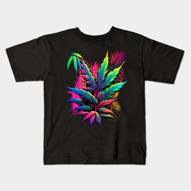 cannabis Kids T-Shirt by Discover Madness